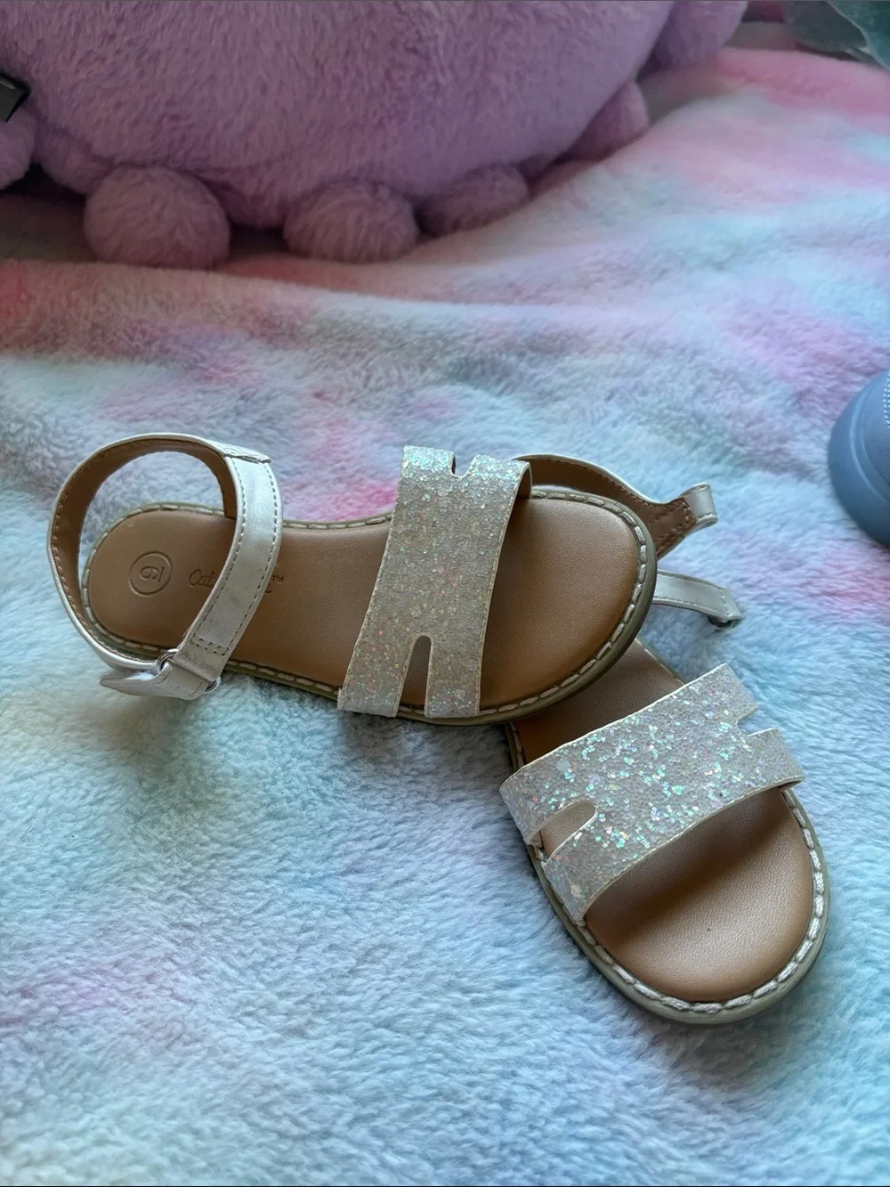Hunter Light Blue Kids Puffer Boots